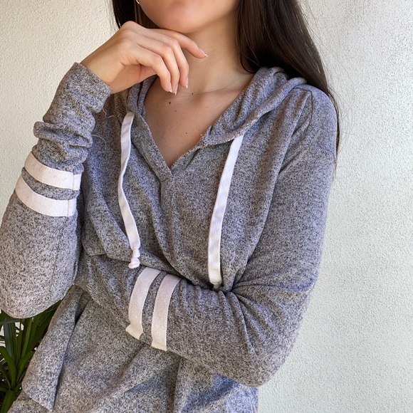 loungewear hoodie (crosslist on depop) - Picture 1 of 3